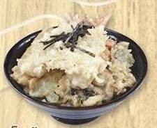 ข้าวหน้ากุ้งทอด(เท็นด้ง)