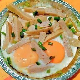 ไข่กระทะหมูยอ