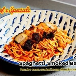 Spaghetti Smoked Bacon