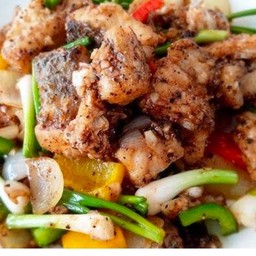 ผัดพริกไทยดำเนื้อ