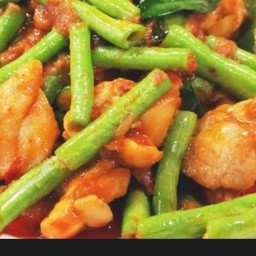 ข้าวพริกแกงหมู