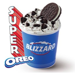 ไอศกรีม บลิซซาร์ด® ซูเปอร์ โอรีโอ้ ไซส์ XL