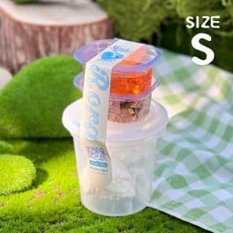 กรีกโยเกิร์ต size S @60g.+กราโนล่า+น้ำผึ้ง