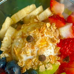 ข้าวไข่เจียวทรงเครื่อง ไก่ทอด by ละมุนลิ้น