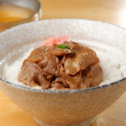 ข้าวหมูญี่ปุ่น +ซุปมิโซะ