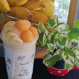 เเคนตาลูปกล้วยนมสด