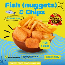 ฟิชนักเก็ต & ชิปส์ (Fish Nuggets&Chips)