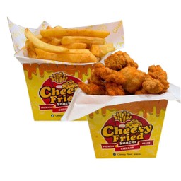 Set A เฟรนฟราย Size M + ไก่กรอบ Size M