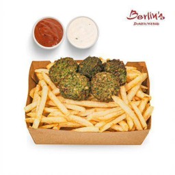 Doner Fries Box (V) Falafel กล่องโดเนอร์เฟรนซ์ฟราย ฟาลาเฟล (มังสวิรัติ)