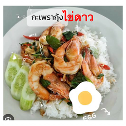 กระเพราน้องทราย 126/148 เอื้ออาทรพลูตาหลวง2 ซอย4 ต.พลูตาหลวง อ.สัตหีบ จ.ชลบุรี 20180