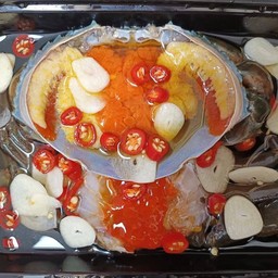 ปูทะเลไข่ดอง