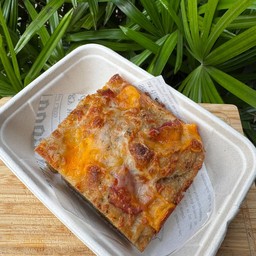 Kimchi, Bacon & cheese focaccia