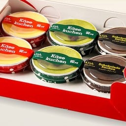 มิกซ์ชีสคัพ 3รส (2 ออริจินอล +2 ชาเขียว +2 ช็อคโกแลต) 1 กล่อง