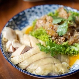 ไก่แช่เหล้า+พรุนยำงา