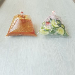 ชุดเพิ่ม น้ำจิ้มถั่ว อาจาด สำหรับ10ไม้