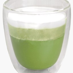 ชาเขียวลาเต้ ร้อน