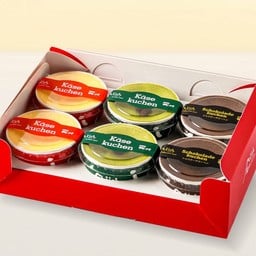 มิกซ์ชีสคัพ 3รส (2 ออริจินอล +2 ชาเขียว +2 ช็อคโกแลต) 1 กล่อง