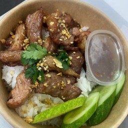 ข้าวหมูแดดเดียว นุ่มๆ (สูตรเด็ด)