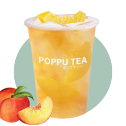 ชาพีช (พร้อมเนื้อผลไม้)