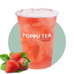 ชาสตรอเบอร์รี่(พร้อมเนื้อผลไม้)