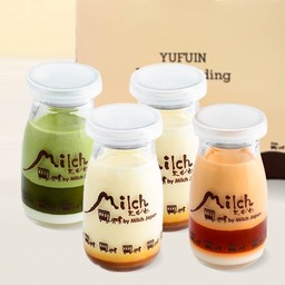 มิกซ์ พุดดิ้ง คาราเมล2 ชาเขียว1 ชาไทย1