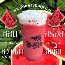 แตงโมแดงปั่นวิปชีส