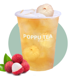 ชาลิ้นจี่ (พร้อมเนื้อผลไม้)