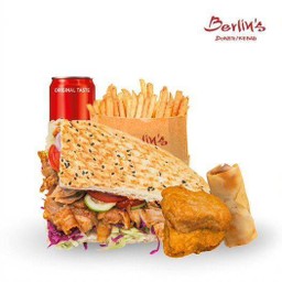 Chicken Kebab with Fries, 1xChicken Spring Roll & 2xNuggets Value Set [อร่อยซ่ากับโค้ก]