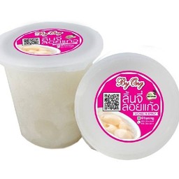 ลิ้นจี่ลอยแก้วว