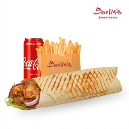 Doner Wrap Chicken 12 Inches ดูรัมไก่ 12 นิ้วSet [อร่อยซ่ากับโค้ก]