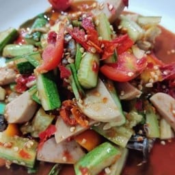 ร้านคอหมูย่างลุงเสริฐตามสั่ง