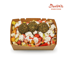 Falafel Feta Salad สลัดเฟต้าชีสฟาลาเฟล