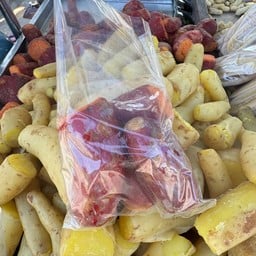 มันเทียนหวาน สีส้ม