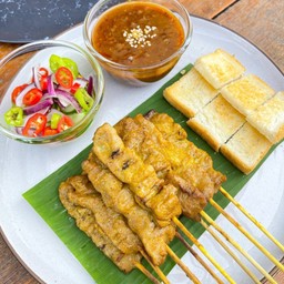 หมูสะเต๊ะ ปังปิ้ง ซอย ประชาอุทิศ105 ซอยประชาอุทิศ105