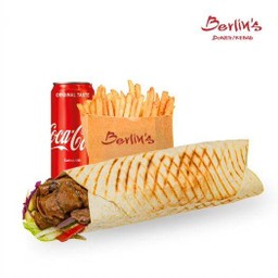 Doner Wrap Beef 12Inches ดูรัมเนื้อวัว 12นิ้ว Set [อร่อยซ่ากับโค้ก]