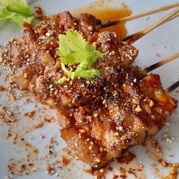 หมูปิ้ง รสลาบ ชุด L (15ไม้)