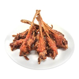 ปากเป็ดทอด Fried duck beaks