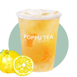 ชาส้มยูซุ (พร้อมเนื้อผลไม้)