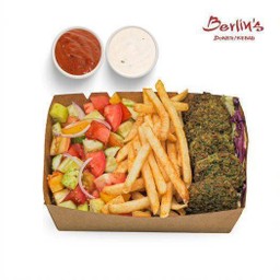 Doner Platter Box (V) Falafel กล่องโดเนอร์แพลตเตอร์ฟาลาเฟล (มังสวิรัต)
