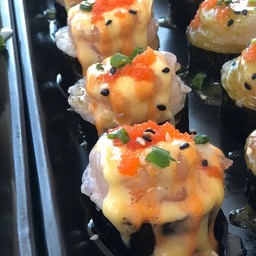 กุ้งแก้วราดซอส3ซอส