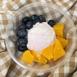 กรีกโยเกิร์ต อาซาอิ เบอร์รี่ มาร์เบิ้ล Size M