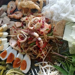 ป้าหวานตำถาด2 หน้าเซเว่นเทศบาลพระอินทร์