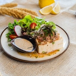 Japanese Tofu Salad with Sesame Dressing