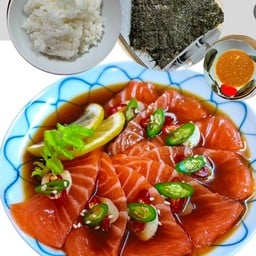 เซ็ทแซลมอนดอง200 กรัม