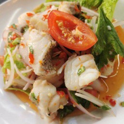 ยำปลาเก๋า