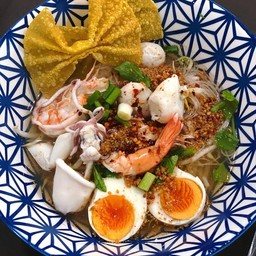 ก๋วยเตี๋ยวต้มยำทะเล