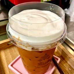 ชาไทยครีมชีสทองหยอด