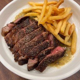 สเต็กเนื้อสันนอกออสเตรเลีย 200g.