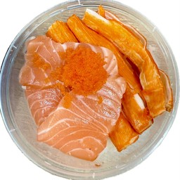 Salmon+Kani Don