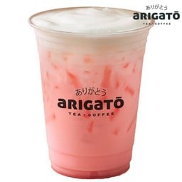 อาริกาโตะสตรอเบอร์รี่นมสดเย็น